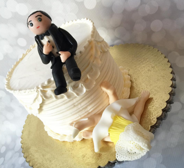 Már a válásra is rendelhetsz tortát - képek