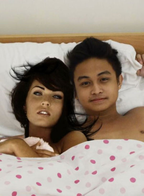 10 magányos férfi, akik photoshopoltak maguknak barátnőt
