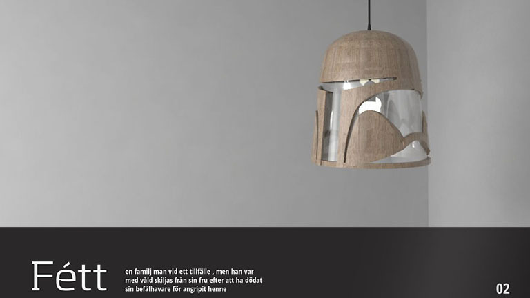 Szuperdizájnos Star Wars ihlette lámpák