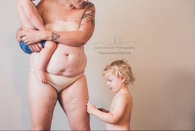 Az anyuka a fotóival harcol a negatív testkép ellen, a gyerekek önbizalmáért - fotók