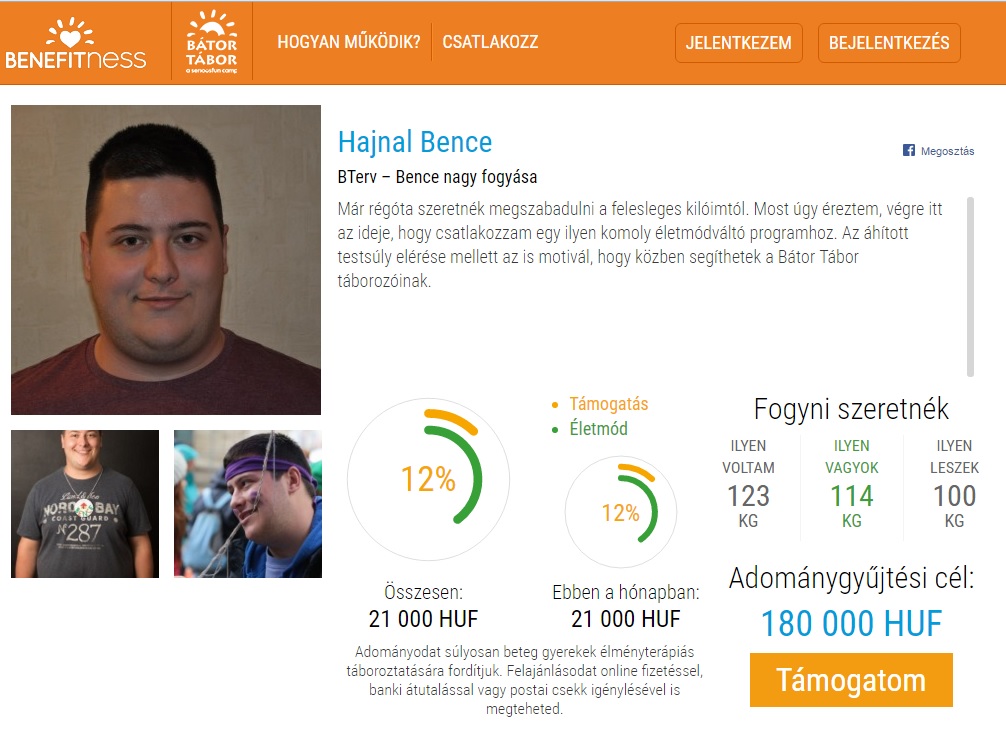 Egy év alatt 120 kilót fogynak a beteg gyerekekért a bevállalós magyarok