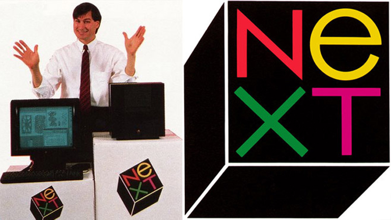 Steve Jobs 1985-ben alapította meg a Next nevű céget, amely 1997-ig létezett (Fotó: Tumblr)