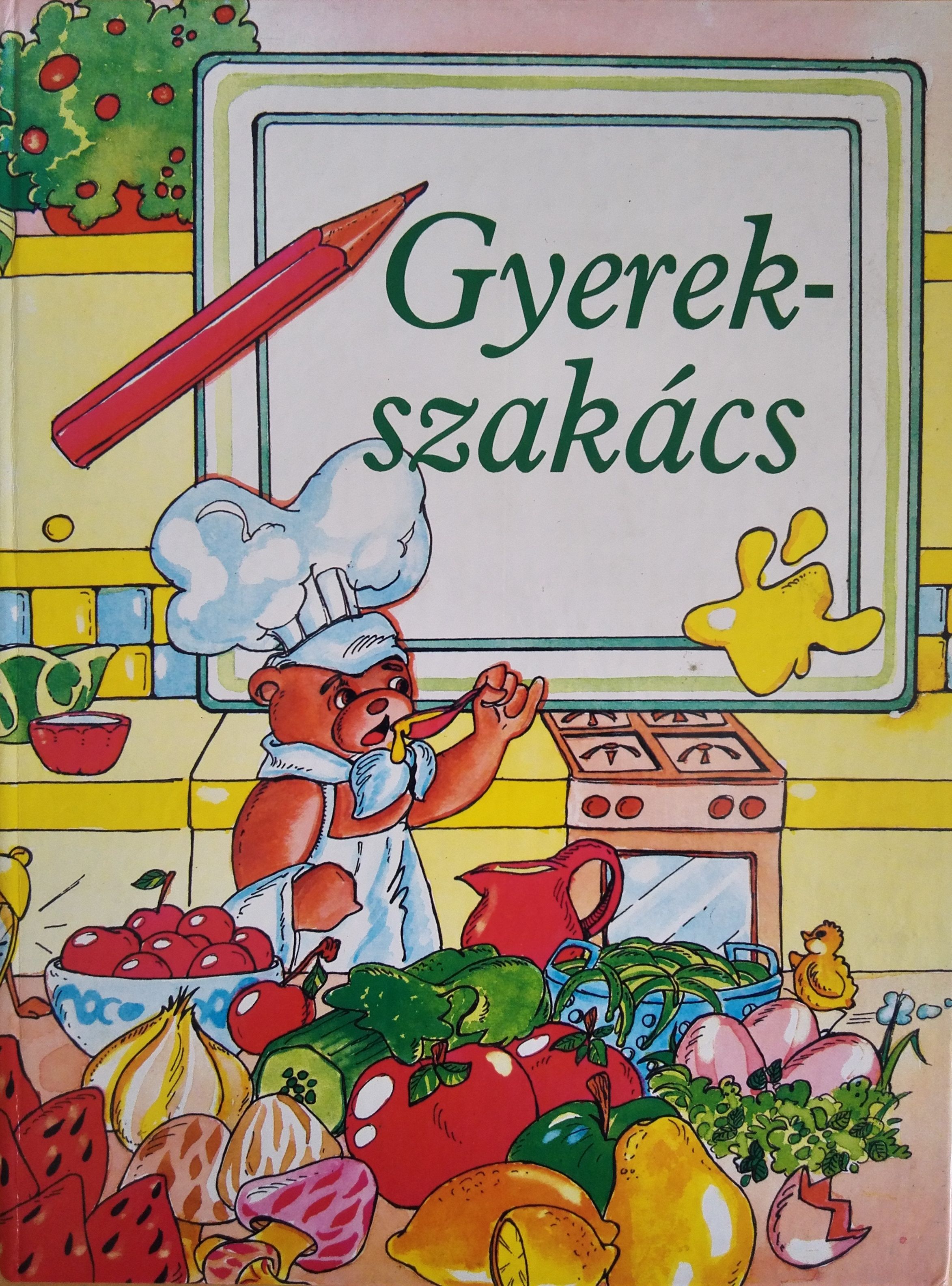 Ropiházikó és bonbonos vonat: retró szakácskönyvek gyerekeknek