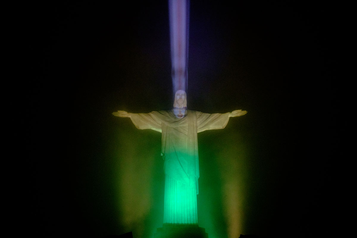 Krisztus szobor, Rio de Janeiro, Brazília