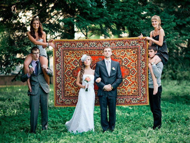 Az orosz esküvői fotók gyöngyszemein te is szakadni fogsz!