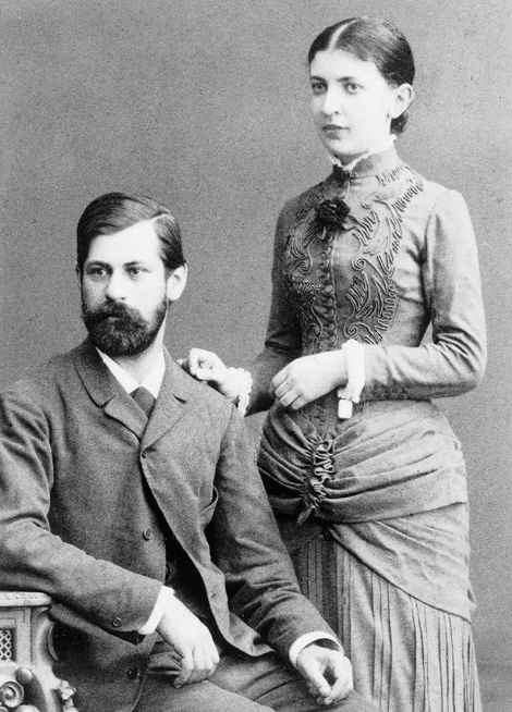 Sigmund Freud és felesége Martha