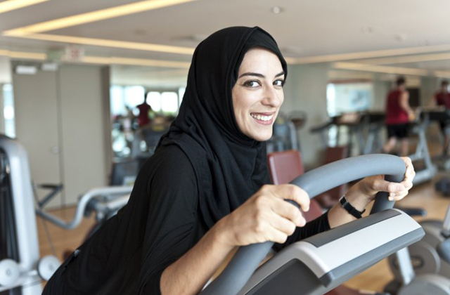 Muszlim nőknek nyílt edzőterem Angliában