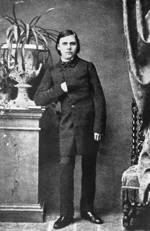 Friedrich Nietzsche fiatalon