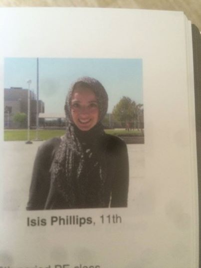 Kiakadt a muszlim lány, akinek a nevét ISIS-nek írták az iskolai évkönyvben