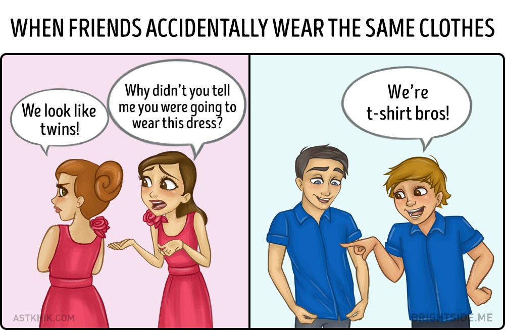 9 cuki rajz, ami tökéletesen megmutatja a különbséget férfi és női barátság között