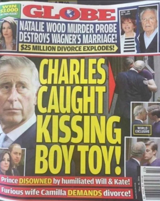 Melegbotrány: Károly herceg egy fiatal fiút csókol