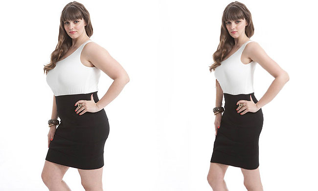 Nézd meg magad vékonyan - photoshop segít belevágni a fogyókúrába