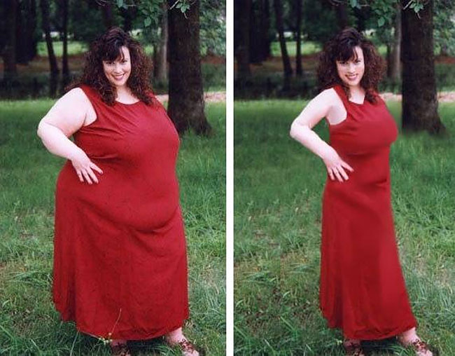 Nézd meg magad vékonyan - photoshop segít belevágni a fogyókúrába