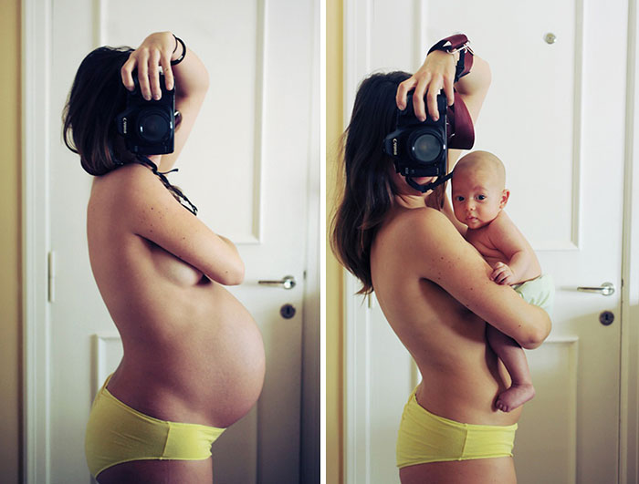 10 gyönyörű fotó, ami megmutatja hogyan lesz kismamából anyuka
