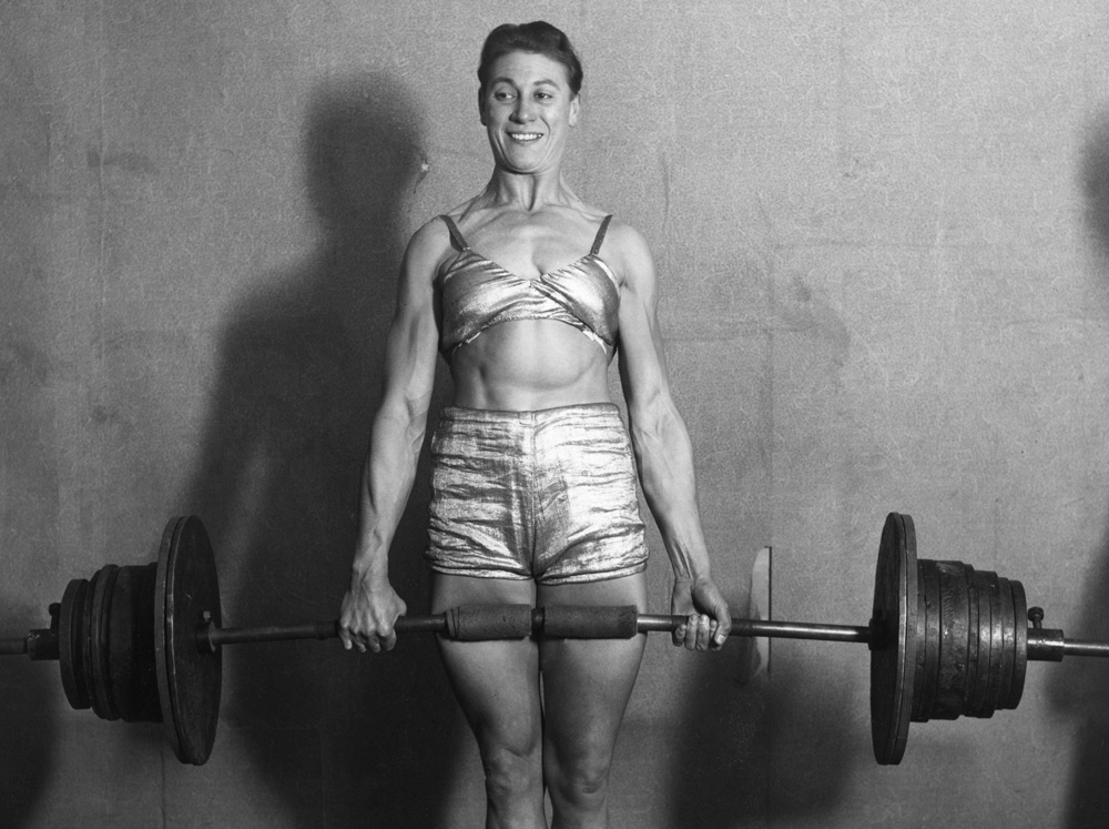 Így néztek ki a világ legerősebb női 50 éve