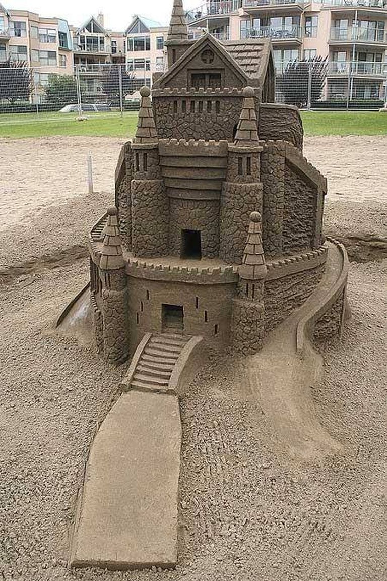Mesebeli kastélyok homokból