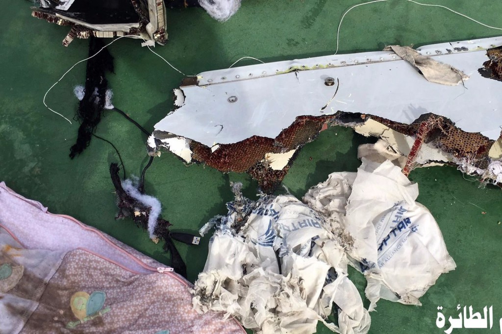 Megtalálták az EgyptAir-gép roncsait