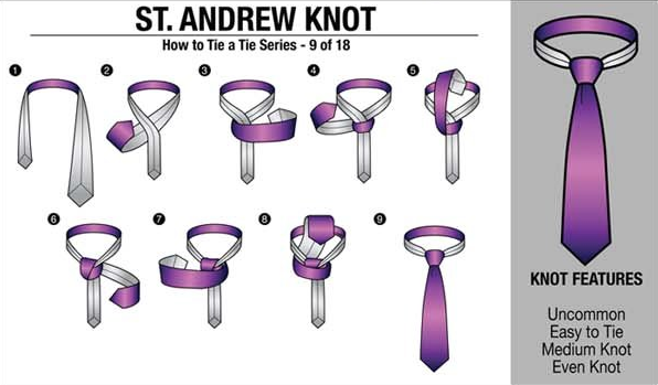 18 szuper mód, hogy megköss egy nyakkendőt