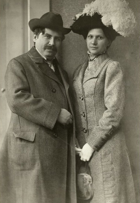 Móricz és első felesége Janka