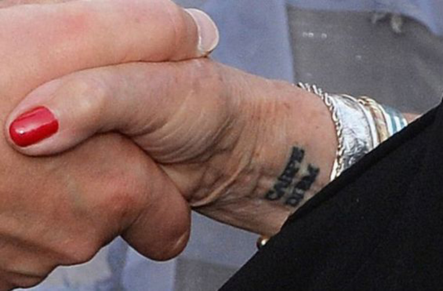 Judi Dench tetoválást csináltatott a 81. szülinapjára