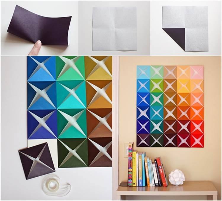 10 gyönyörű dekoráció színes papírból, amit te is elkészíthetsz