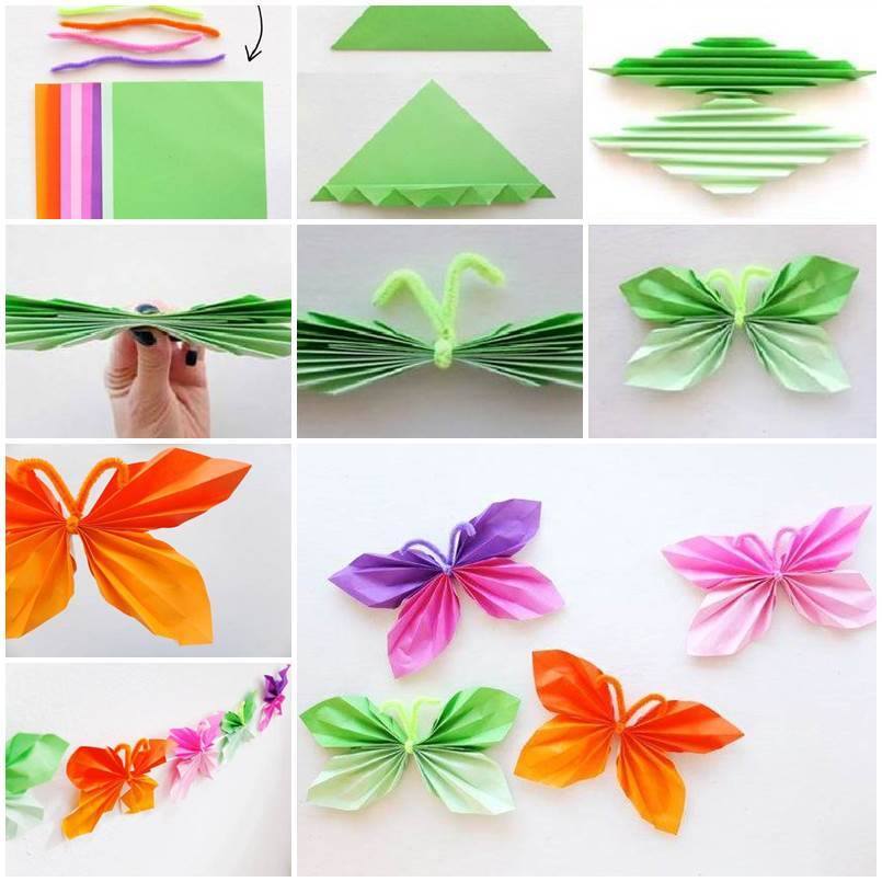 10 gyönyörű dekoráció színes papírból, amit te is elkészíthetsz