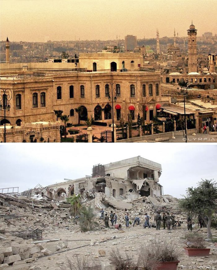 Szíria akkor és most - így tűnt el egy város a föld színéről a háború alatt