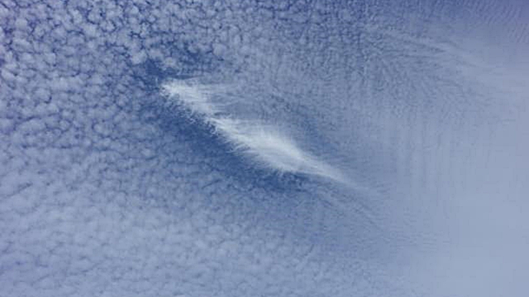 Kilyukadt felhőt fotóztak Budapest környékén