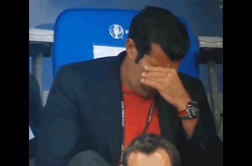 Luís Figo szemmel láthatólag nagyon élvezte a döntőt