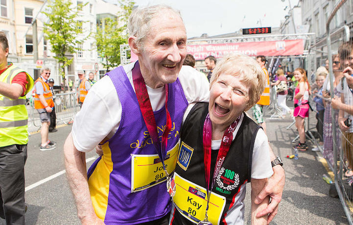 Maratonnal ünnepelte az 57. évfordulót az idős pár