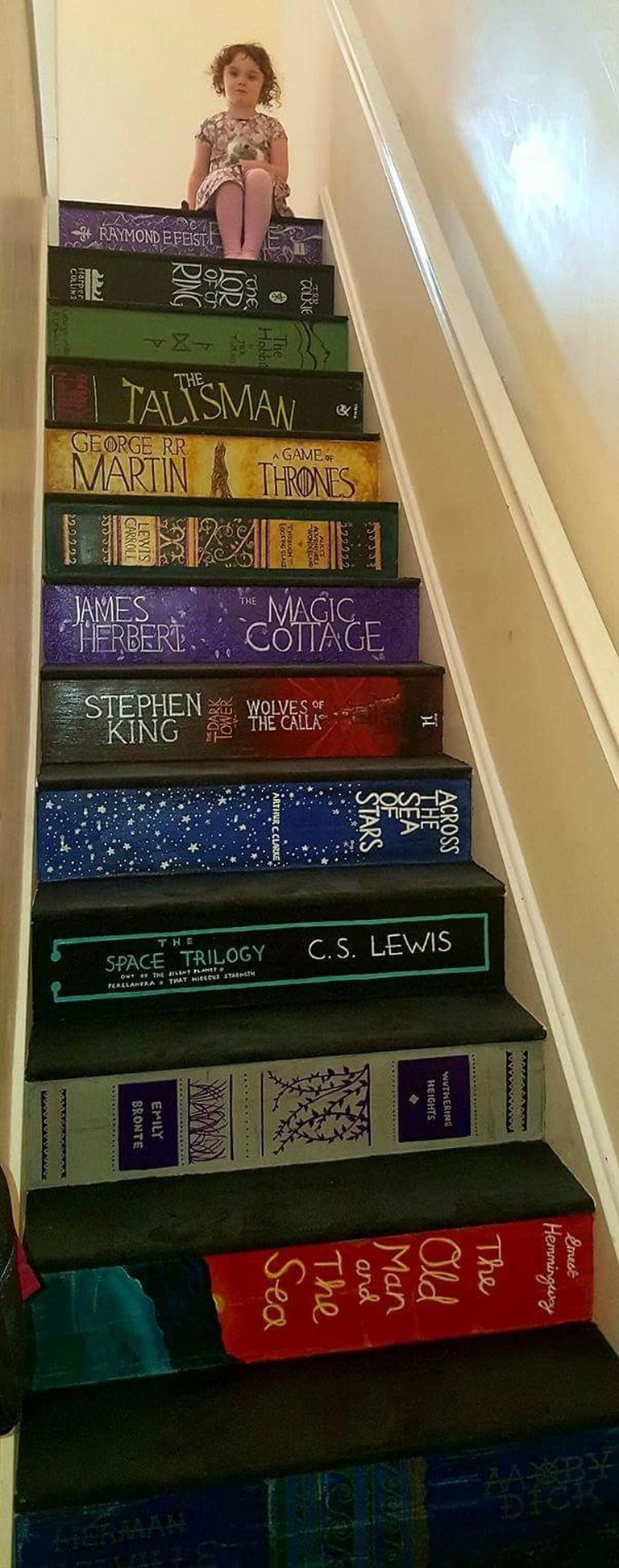 Könyvmolyoknak kötelező ez a lépcső