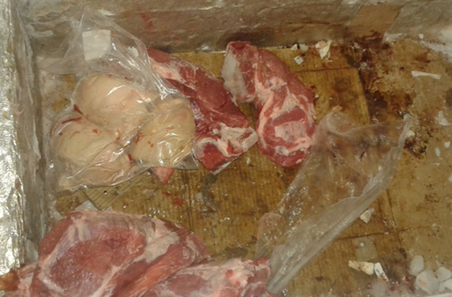 Romlott húst árultak egy pesti vásárcsarnokban