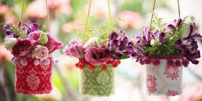 10 kreatív ötlet, hogy legyen a műanyagpalackból virágtartó