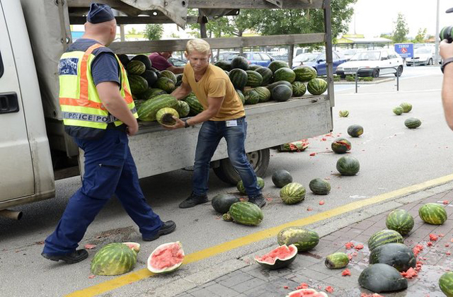 Európa belefullad az olcsó görögdinnyébe
