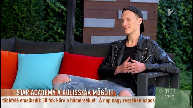 A TV2 új műsorvezetője egy 20 éves srác, Miskovits Marci