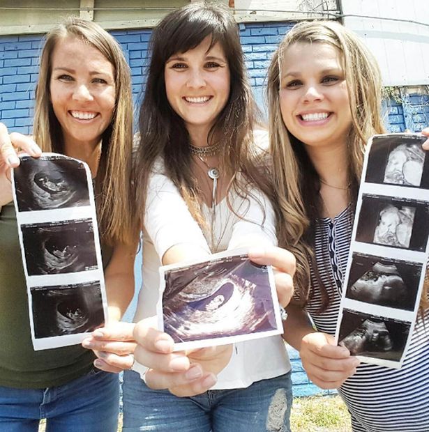 Közös fotóval jelentette be terhességét a három testvér