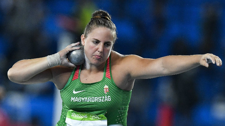 Olimpia 2016: a súlylökő Márton Anita bronzérmes
