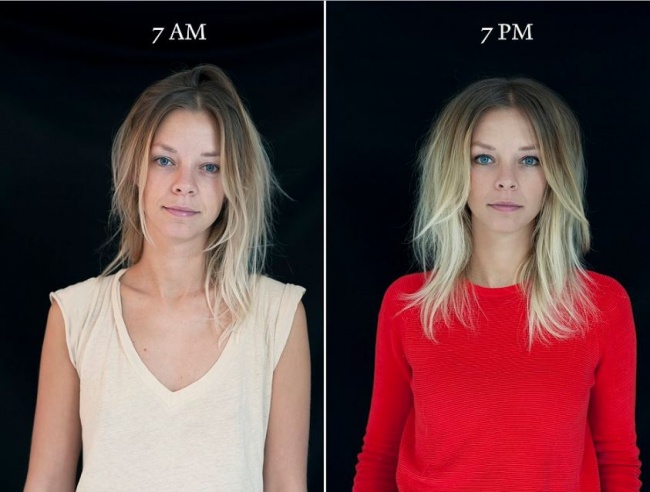 Ennyit változik egy ember külseje mindössze 12 óra alatt - megdöbbentő fotók