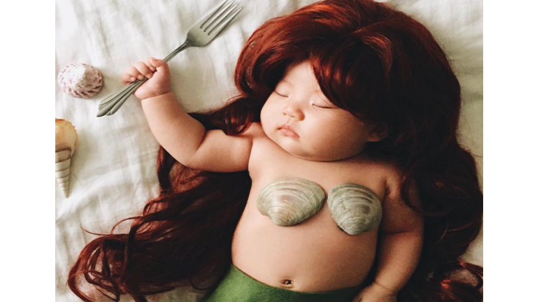 Netes sztár lett az alvó kisbabából - cuki fotók