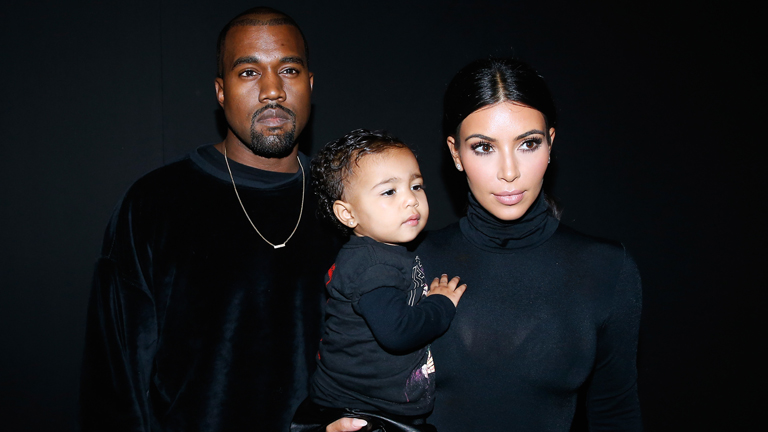 West apuka, Kardashian anyuka és a kis trónörökös