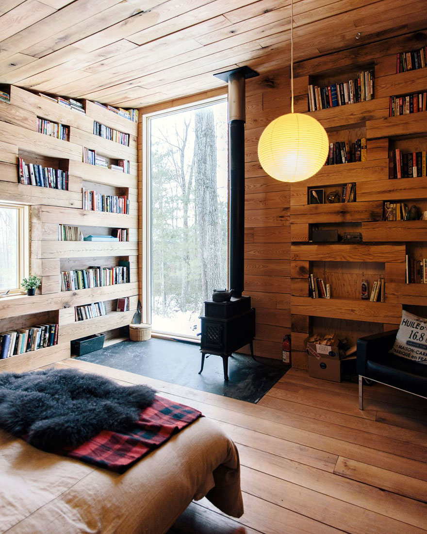 Ez a titkos könyvtár az erdő közepén minden könyvmoly álma