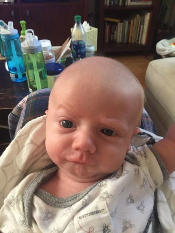 A világ legcukibb és legkifejezőbb arca ez a kisbaba - fotók