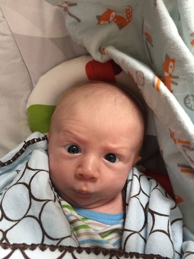 A világ legcukibb és legkifejezőbb arca ez a kisbaba - fotók