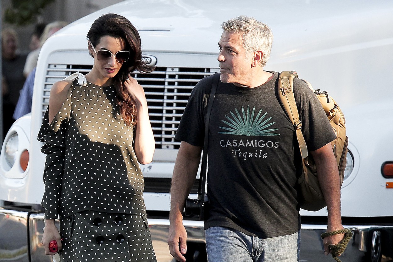 George Clooney meglepte a feleségét az évfordulón