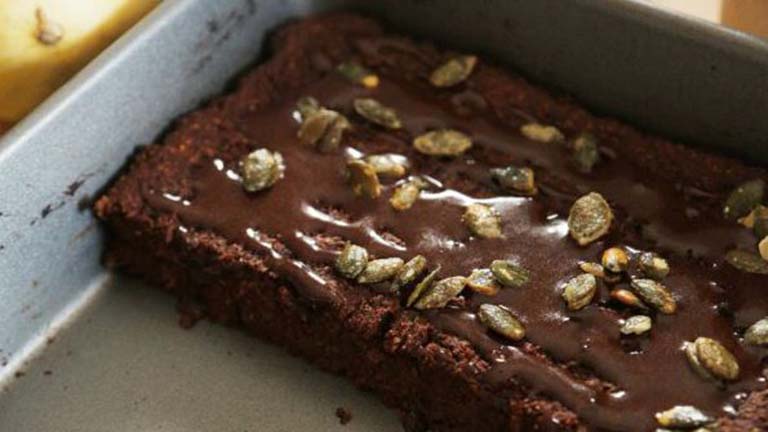 Próbáld ki a vegán sütőtökös brownie-t!