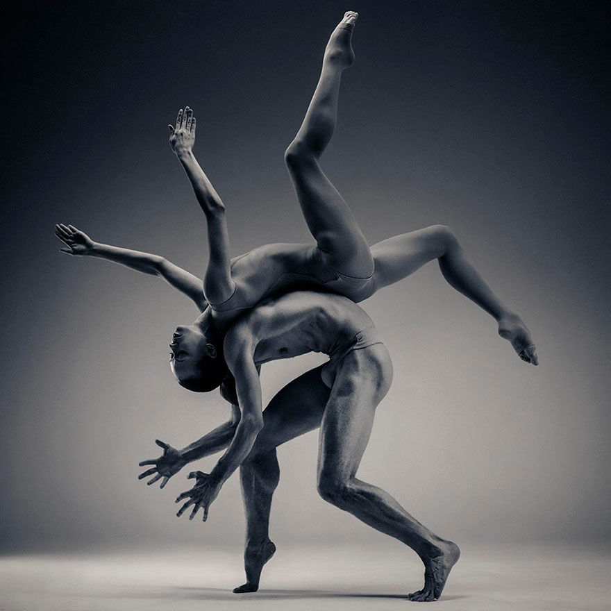 Ilyen, ha egy szobrász fotóz táncosokat - lélegzetelállító képek