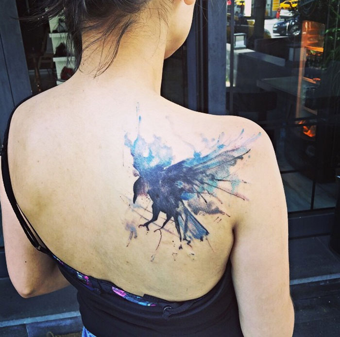 Ezek a leggyönyörűbb madaras tetoválások - fotók