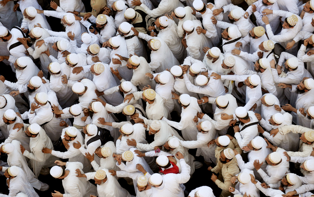 Indiai muszlim temetés Mumbaiban (Fotó: Getty Images)