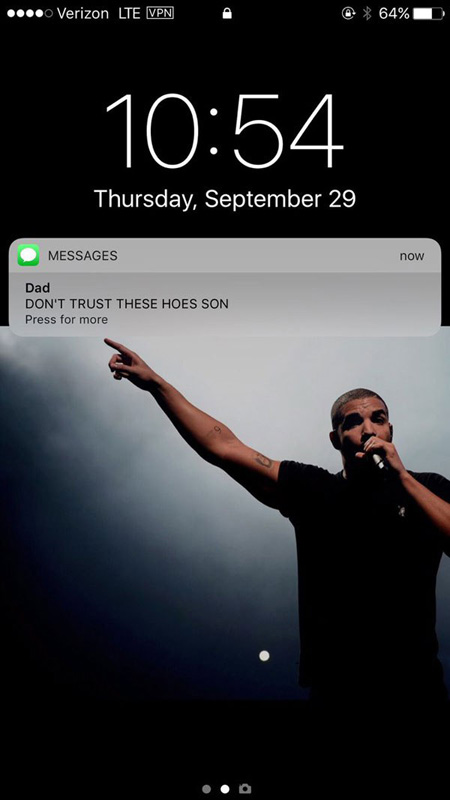 Az eddigi legjobb iphone trükk: Kanye beköltözik a telefonodba és mutatja az értesítéseket