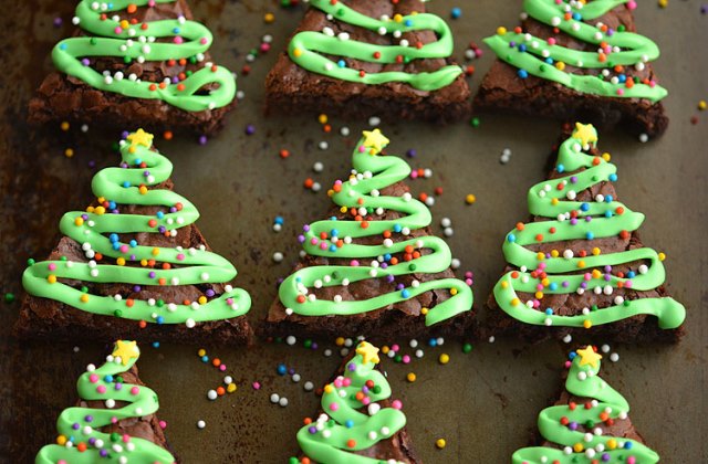 Kihagyhatatlan karácsonyi süti recept: brownie fa